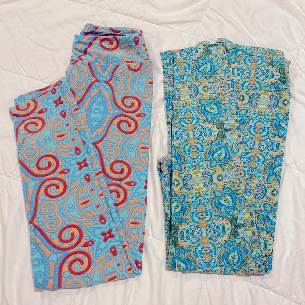 🍋2 for $10🍋 OS LuLaRoe leggings. Price is for 2.